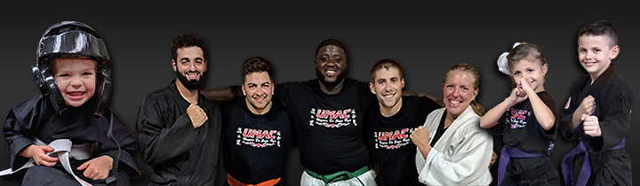 United Martial Arts Center of Port Jefferson, NY Tablet Header Image